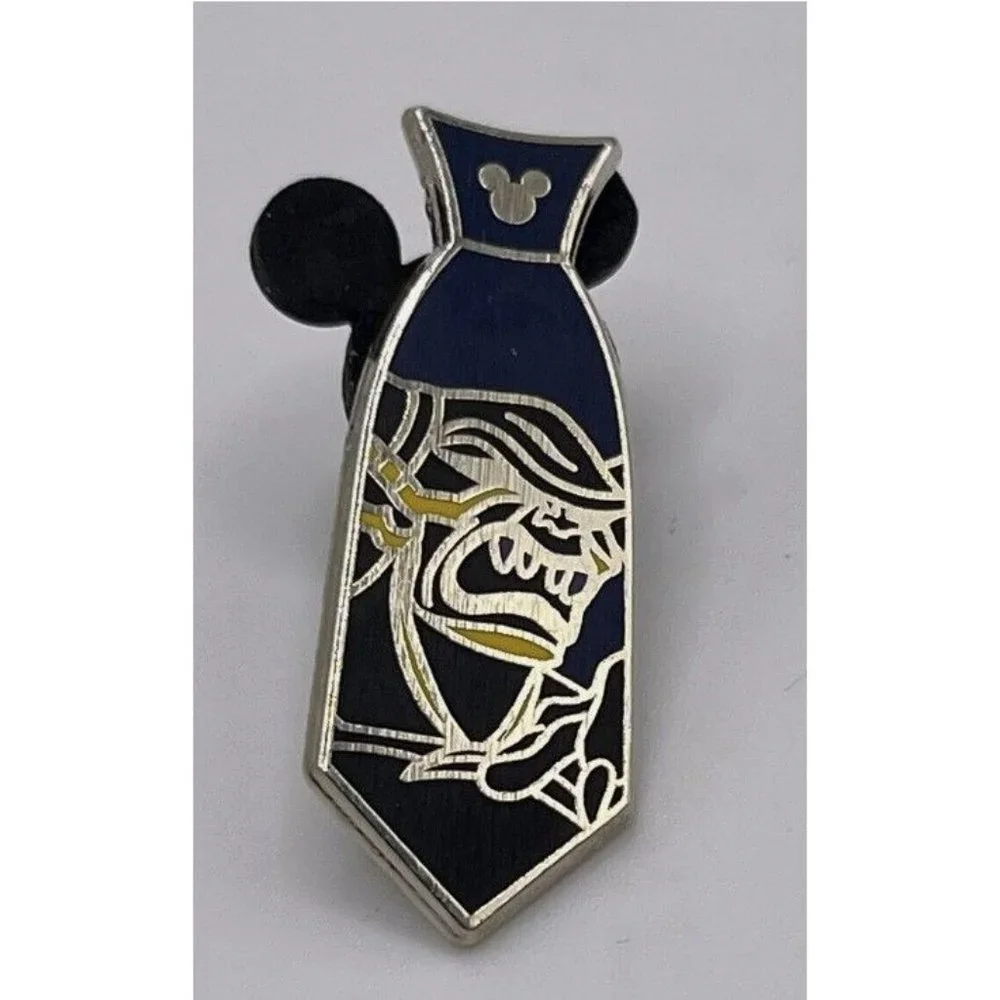 Disney Mickey Hidden Trading Pin Villain Series Necktie Tie Chernabog 2015 Authe